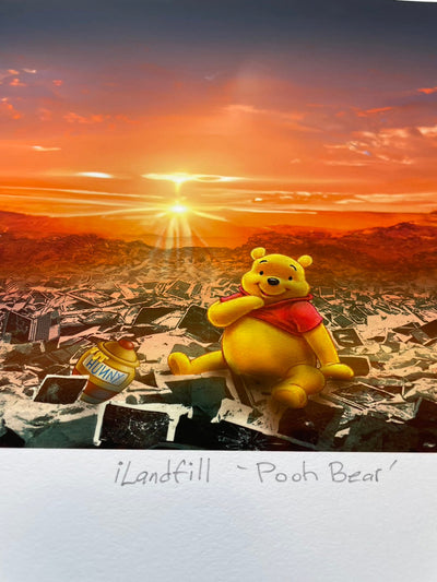 iLandfill Pooh Bear Sunset