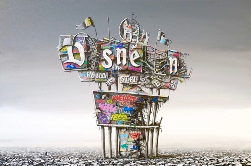 Dismaland sign Giclée print